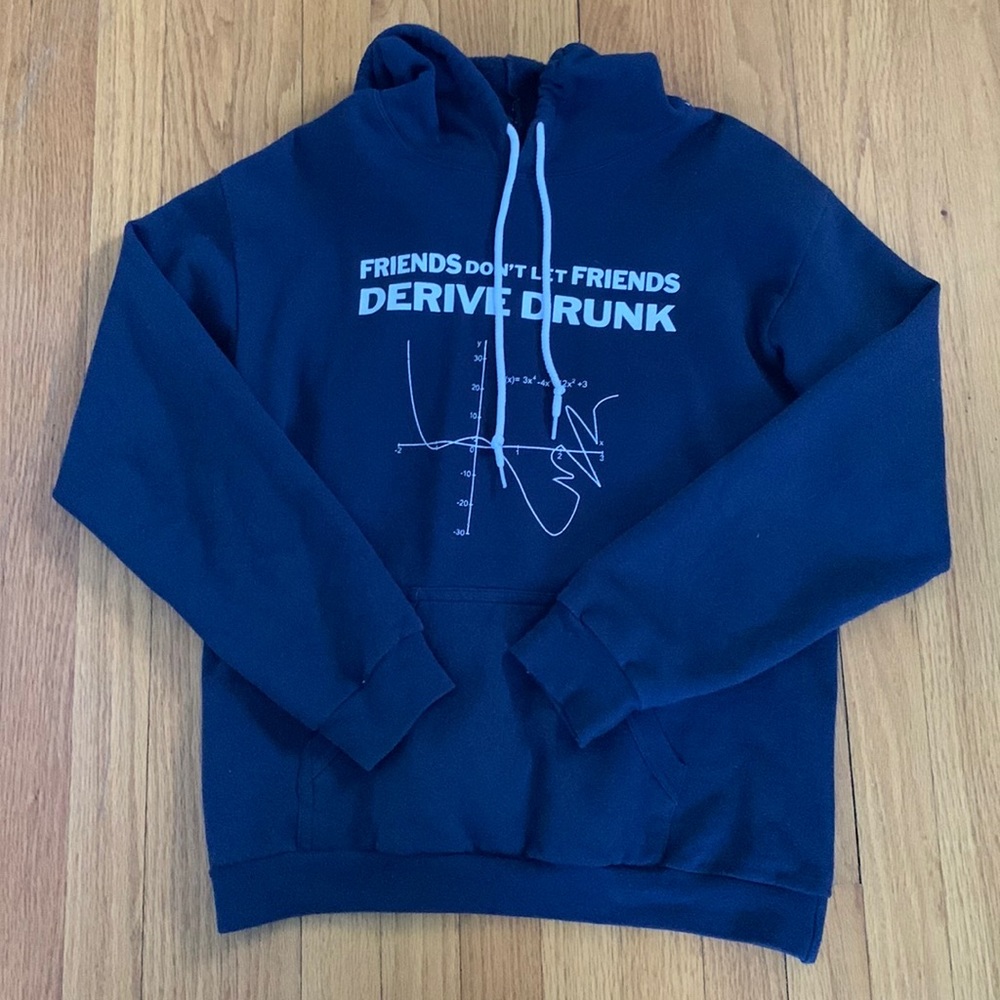 Funny sweatshirt small fit brand: ANVIL